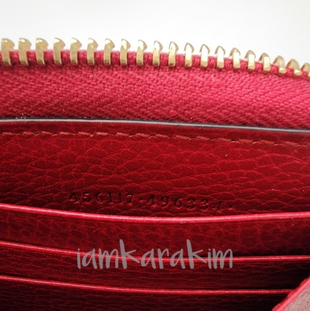 Gucci Leather Zip Around Wallet - Picture 5 of 8